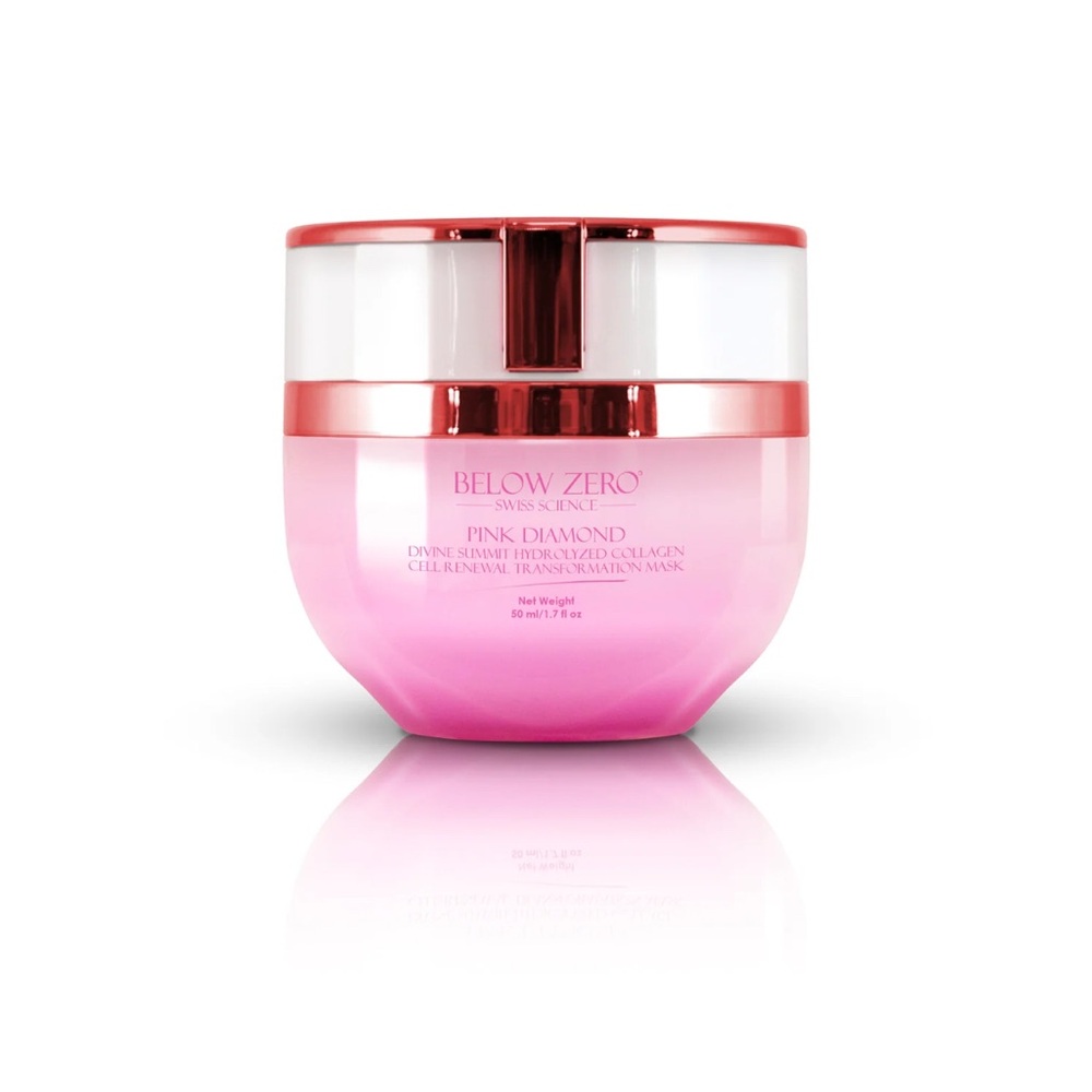 Below Zero Pink Diamond Collagen Mask NEW - Picture 4 of 6